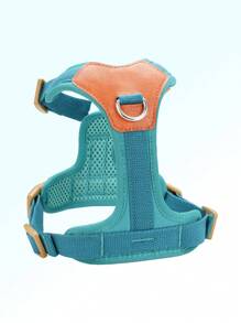 1 pieza Arnés retro para perros, con cinta ajustable y de alta calidad, malla transpirable que hace que su perro se sienta cómodo en todo momento. - Multicolor - Ver 23