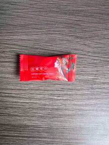 20片装压缩毛巾，加厚迷你手帕，旅行必备，一次性洁面湿巾，适用于卸妆、蒸脸、清洁面部 - 紅色 - 查看 6