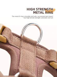 1 pieza Arnés retro para perros, con cinta ajustable y de alta calidad, malla transpirable que hace que su perro se sienta cómodo en todo momento. - Multicolor - Ver 5