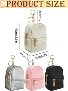 CUSTOM Multifunctional Keychain Wallet, Christmas Gifts,Personalised Name Key Wallet, Key Chain, Headphone Bag, Key Bag, Lipstick Storage Bag,Personalized Gifts For Couples For Kids Birthday Gift Small Wallet Letter  Customization Mini School Bag, Coin Storage Bag