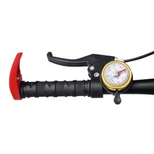 20 Inch Mountain Bike MTB Bike Red Bike Multi-Gear Hard Steel Bicycle W/ Brake - Black and Red - View 3