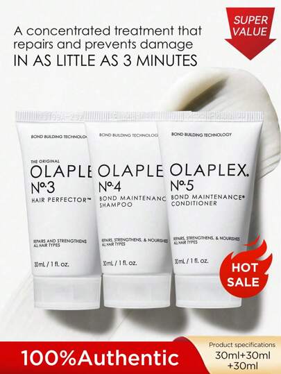 Olaplex OLAPLEX Hair Care Set - Shampoo And Conditioner For Color-Treated And Damaged Hair