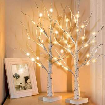 1pc Birch Tree With LED Lights DIY Fairy Light Birch Tree Lamp With 24 Warm White Lights Adjustable Branches USB/Battery Operated Suitable For Home Festivals Room Table Christmas Party Decoration,Room Decor Christmas Decor Christmas Light Bedroom Decor Home Decor Party Decor Holiday Festivalchristmas Gift Thanksgiving Christmas Tree Decor OrnamentsHalloween Decor Christmas Decoration Thanksgiving Wedding Home Decor Home Decor Fall Decor Autumn Decor Birthday Decorations For Gifts Party Supplies Indoor Holiday Festival Decor Wall Decor Halloween Ornamentschristmas Decoration XMAS Decor Christmas Tree Gift Decor Thanksgiving Wedding Home Decor Home Decor Fall Decor Autumn Decor Birthday Decorations For Gifts Party Supplies Indoor Outdoor Garden Holiday Festival Decor Halloween Decor Wall Decor Halloween Ornaments