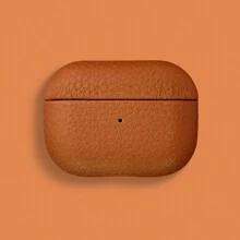 荔枝纹皮革耳机保护壳 适用于 Pro3，黑色/橙色/杏色/棕色 高级皮革保护壳 适用于 2/3/4/Pro/Pro2 - 彩色 - 查看 14