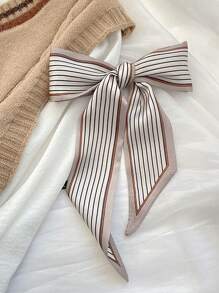 4 peças/Conjunto de Faixa de Cabeça Elegante, Lenços de Seda, Tiaras Florais e Ligas de Cabelo, Multiuso para Encontros, Uso Diário e Férias no Dia dos Namorados, Acessórios de Cabelo, Turbante