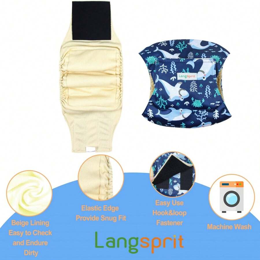 Dog Belly With Male Dog Diapers Neutered Physiological Pants Super