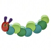 1 Pcs Twist Caterpillar DIY Wooden Toy Baby Kids Creative Educational Toy - Multicolor - View 1