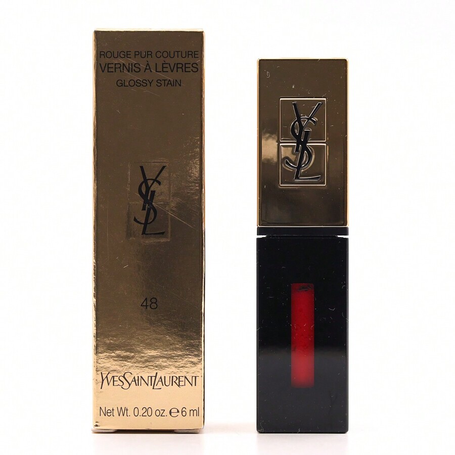 Yves Saint Laurent PROMO YVES SAINT LAURENT ROUGE PUR COUTURE VERNIS À LÈVRES GLOSSY STAIN
