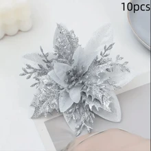 10 CÁI Hoa Trạng Nguyên Lấp Lánh Nhân Tạo Trang Trí Giáng Sinh Hoa Trang Trí Và Hoa Trạng Nguyên Lấp Lánh Trang Trí Cho Đám Cưới - Vàng Sâm Banh Quà Tặng Tốt Nhất Trang Trí Nhà Trang Trí Giáng Sinh Trang Trí Phòng Giáng Sinh Mùa Đông Trang Trí Giáng Sinh Quà Tặng Giáng Sinh Trang Trí Giáng Sinh - Nhiều màu - Xem 7