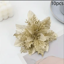 10 CÁI Hoa Trạng Nguyên Lấp Lánh Nhân Tạo Trang Trí Giáng Sinh Hoa Trang Trí Và Hoa Trạng Nguyên Lấp Lánh Trang Trí Cho Đám Cưới - Vàng Sâm Banh Quà Tặng Tốt Nhất Trang Trí Nhà Trang Trí Giáng Sinh Trang Trí Phòng Giáng Sinh Mùa Đông Trang Trí Giáng Sinh Quà Tặng Giáng Sinh Trang Trí Giáng Sinh - Nhiều màu - Xem 9