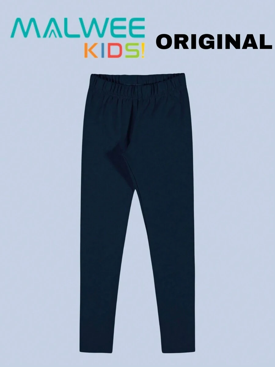 Malwee Kids Teen Girls Leggings - Navy Blue - View 1