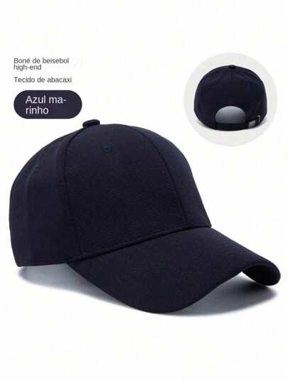 Boné Esportivo Aba Curva Unissex Masculino Feminino Básico Casual Liso Com Ajuste