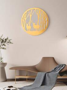 1 件/3 件/5 件波西米亚风格墙壁装饰挂篮，扁平圆形波西米亚风格流苏壁篮，装饰藤条壁挂编织艺术篮，用于卧室、家庭、客厅、厨房墙壁装饰、家居装饰、房间装饰、墙壁装饰 - 彩色 - 查看 10