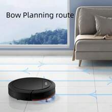 ZZPQVT 1 Máy hút bụi robot đa chức năng có cây lau nhà, bình chứa nước, điều khiển bằng ứng dụng, tự động lập kế hoạch tuyến đường, thích hợp sử dụng trong gia đình - trắng - Xem 8