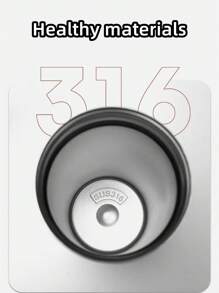 SNOOPY 1pc Stainless Steel  Themed Vacuum Flask, Outdoor Portable Car Water Bottle, Reusable Sports Tumbler, Unisex - Multicolor - View 7