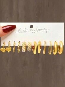 Set de 12/36/48 piezas de aretes aro con flores en espiral asimétricas y perlas falsas, para mujer, como regalo/uso diario para San Valentín, mamá, madre, Día de la Madre