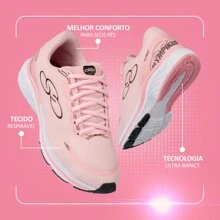 Women's Tennis Shoes Gym Walking Running Sports Tennis Shoes - Hồng - Xem 5