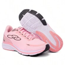 Women's Tennis Shoes Gym Walking Running Sports Tennis Shoes - Hồng - Xem 1