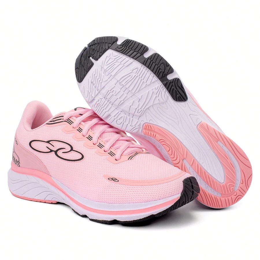 Women's Tennis Shoes Gym Walking Running Sports Tennis Shoes - Hồng - Xem 1