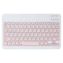 Ultra-Thin Rechargeable Bluetooth Keyboard, Portable Compact Wireless Keyboard (150mAh), Compatible With Samsung Galaxy Tab Tablets, Android Windows Smartphones, Phones, IOS IPad, Christmas/New Year Gift (2026)