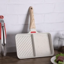 Thickened Metal Frying Pan With Medical Stone For Fried Eggs, Home Kitchen - Nhiều màu - Xem 1