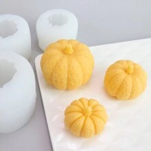 1 件万圣节南瓜硅胶模具，DIY 手工工艺品 - 白色 - 查看 6