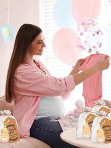 10 件/套牛奶瓶形开瓶器，配有欧根纱袋和感谢卡，适合洗礼礼物、婚礼派对礼物、生日派对礼物、圣诞节 - 金小奶瓶 - 查看 5