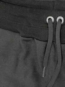 Men's Comfortable Gym Workout Shorts Geht Sweatpants Bermuda Shorts - Màu Hồng baby - Xem 5