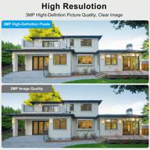 sansco Solar Security Cameras Wireless Outdoor 4 Pack - Battery Powered 4MP Video Surveillance Cameras For Home Security & Monitor, Full Color Night Vision, PIR Motion Detection, Two Way Audio - 白色 - 查看 2