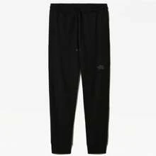 The North Face Mens Joggers Zip Pockets Light Pants Cuffed Sports Sweat Bottoms - Black - View 1