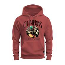 Nexstar Thrive In Richness Comfortable Winter Cold Weather Cotton Hooded Sweatshirt - Màu Tím - Xem 1