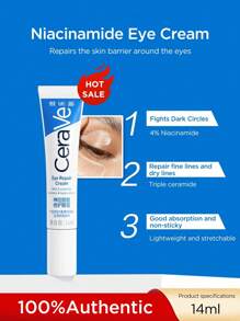 CeraVe Hydrating Eye Cream With Niacinamide For Dark Circles & Fine Lines - 14ml - View 1