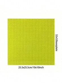 1 件 32x32 迷你颗粒经典积木底板，兼容最受欢迎品牌的积木，15.7x15.7 英寸，适用于/圣诞节礼物（图片仅供参考）房间装饰 - 彩色 - 查看 4