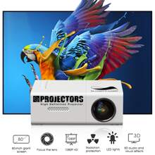 Zzpqvt 1080P 迷你投影仪，100 ANSI 流明，支持 20-80 英寸屏幕，兼容 USB/AV/TF/智能手机，家庭影院经典，非常适合节日礼物 - 查看 10