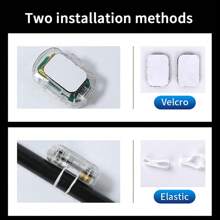 摩托车无线 LED 飞机频闪灯 闪光七彩 9 灯 USB 遥控警示指示灯夜间防撞信号灯 适用于无人机汽车自行车通用 - 8色 - 查看 9