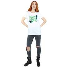 Harry Potter Womens/Ladies Voldemort Dark Arts Junior Cotton Boyfriend T-Shirt (White) - White - View 4