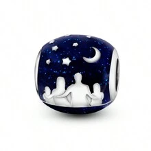 1 Pc Silver Color Sparkling Zirconia Infinite Life Tree Family Forever Sweet House Sister Mother And Daughter Pendant Charm Fit Original Bracelet Necklace Beads For Diy Jewelry Making Women Jewelry Gift For Mom Sister Best Friend ﻿