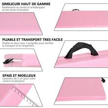Tapis de gymnastique - Rose bonbon - Voir 5