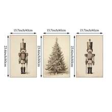 1/3 chiếc Tranh vải treo tường hình kẹp hạt dẻ cổ điển, áp phích Giáng sinh, tranh in mộc mạc, trang trí Giáng sinh, ngày lễ, có thể in, trang trí theo mùa, trang trí Giáng sinh không có khung, trang trí Giáng sinh, trang trí cây thông Noel, quà tặng, lễ tạ ơn, trang trí nhà, đám cưới, trang trí nhà, trang trí mùa thu, trang trí mùa thu, trang trí sinh nhật, làm quà tặng, đồ dùng cho bữa tiệc, trang trí lễ hội trong nhà, trang trí Halloween, trang trí tường, đồ trang trí Halloween - Nhiều màu - Xem 10