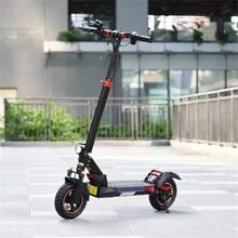 Foldable Electric Scooter 28MPH 31-37Miles Max Range Max Load 200lb Dual Brakes 3 Modes Commuter E Scooter 10" Off Road Tires No Traffic Jam Scooter 800W Peak - 黑色 - 查看 10