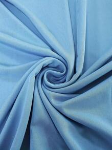 Spring And Fall Thin Tops Printed Long-Sleeved T-Shirt Summer Sunscreen Tops Woman Clothes Self-Developed Design Fresh Design Smile Print - 藍色 - 查看 2