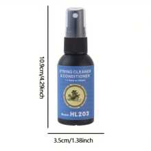 Aceite anti-óxido para cuerdas de guitarra, Protector y limpiador de cuerdas de ukelele, Líquido para mantenimiento de cuerdas de instrumento para mejorar el tono y prolongar la vida útil
