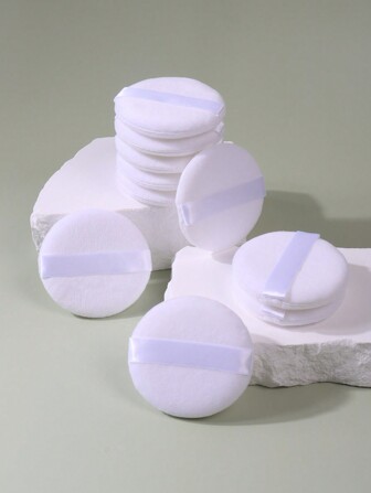 2/5/10/20/50/100개 포장된 부드러운 벨벳 라운드 파우더 퍼프, 얼굴 윤곽, 눈가 및 코너 적용을 위해 설계, 모든 피부 타입에 적합한 파운데이션 믹싱용 메이크업 블렌더, 메이크업, 저렴한, 방 장식, 화장대, 여행, 침실, 메이크업 액세서리, 퍼프, 메이크업 블렌더, 파우더 퍼프, 메이크업 스펀지, 저렴한, 스타킹 스터퍼, 메이크업, 메이크업 도구, 저렴한 물건, 선물, 여성용 선물, 크리스마스 선물