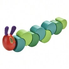 1 Pcs Twist Caterpillar DIY Wooden Toy Baby Kids Creative Educational Toy - Multicolor - View 5