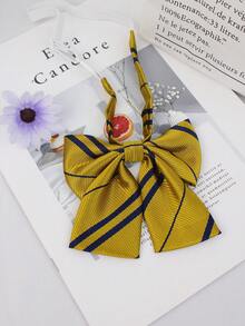 A Handmade Ladies' Collar Flower And Men's Bow Tie In School - Style, Which Are Suitable For Daily Campus Wear,  Costume Matching, Cosplay Etc. Christmas - Women's Collar - View 3