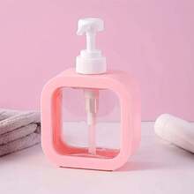 1pc Japanese-Style Refillable Shampoo, Body Wash, Lotion, Detergent, Hand Soap Dispenser Bottles - Multicolor - View 7