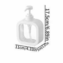 1pc Japanese-Style Refillable Shampoo, Body Wash, Lotion, Detergent, Hand Soap Dispenser Bottles - Multicolor - View 3