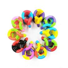 1/3/5/10/20 peças de brinquedos sensoriais para adultos autistas, brinquedos de torção de dedos, brinquedos para alívio da ansiedade e do estresse, brinquedos coloridos e silenciosos para os dedos, cores aleatórias