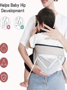 CANGURERA PARA BEBE DE TELA,PORTA BEBES - Multicolor - Ver 4