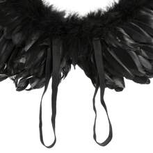 Adult Angel Wings Deluxe Feather Wings With Elastic Straps Halloween Costume Accessory For Men Women